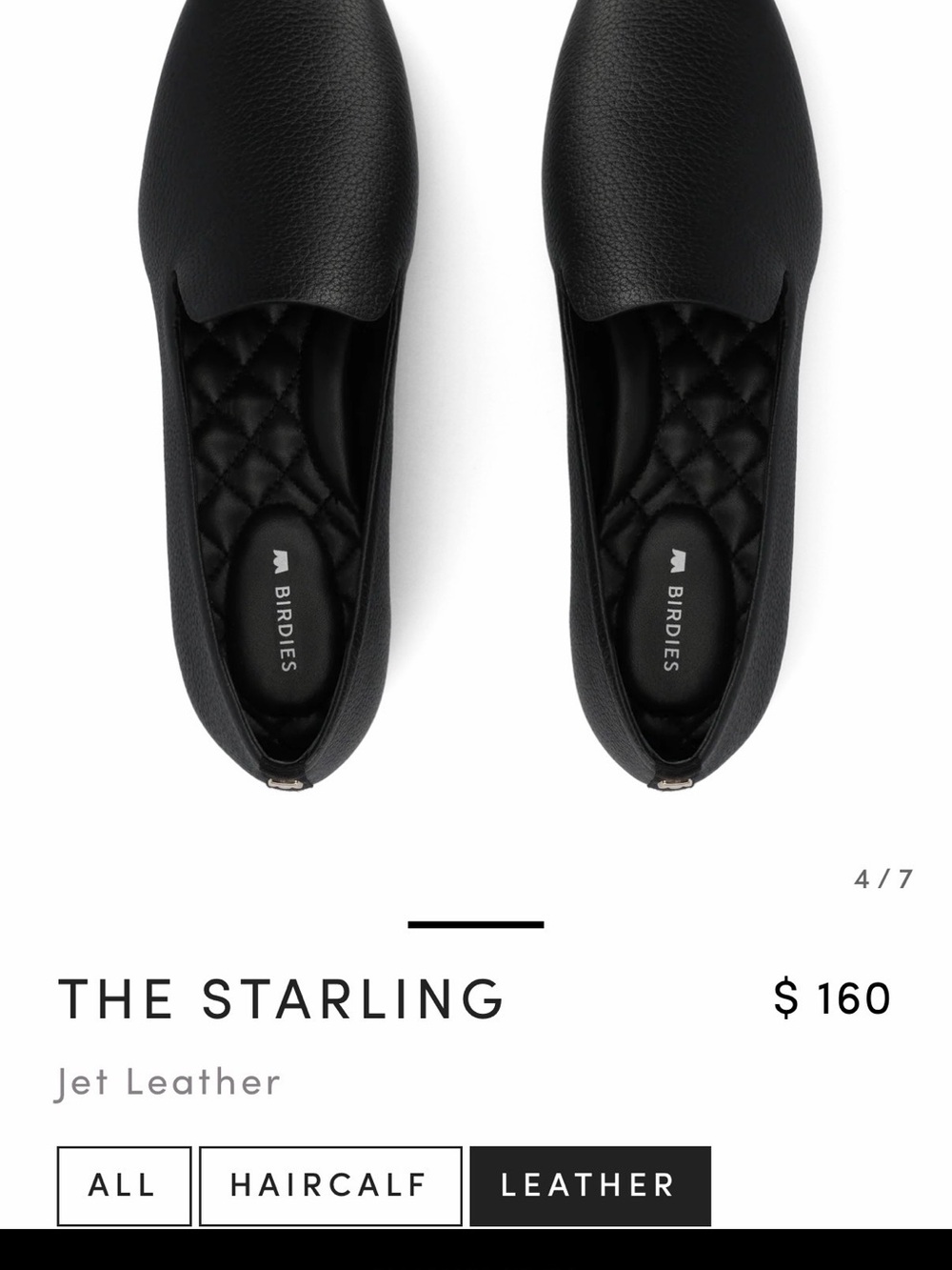 Birdies The Starling Leather Flats - Picture 8 of 9